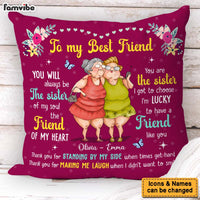 Personalized Gift For Friend To My Sister Pillow 31079 thumb 1
