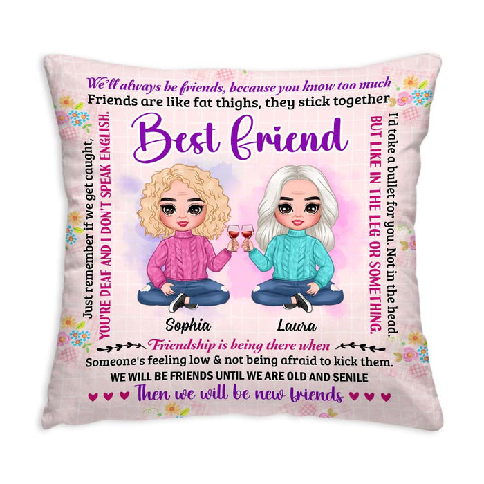 Personalized Gift For Friend You Are My Friend Pillow 31080 1