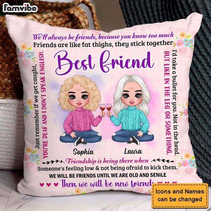 Personalized Gift For Friend You Are My Friend Pillow 31080 1