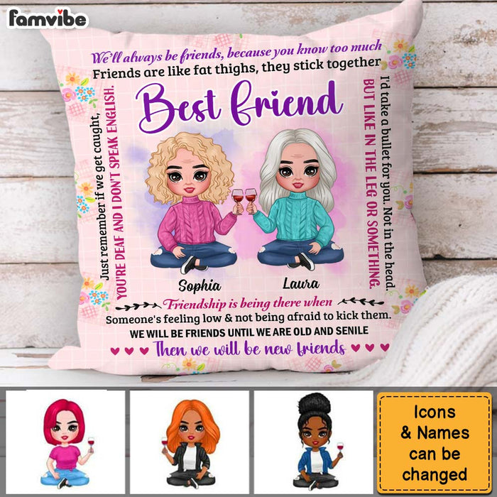 Personalized Gift For Friend You Are My Friend Pillow 31080 1