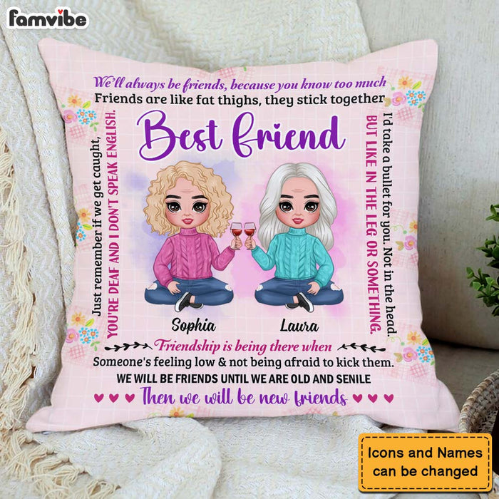 Personalized Gift For Friend You Are My Friend Pillow 31080 1