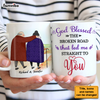Personalized Couple God Blessed The Broken Road Mug 31093 1