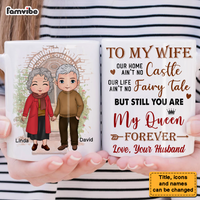 Personalized Couple Gift You Are My Queen Forever Mug 31113 thumb 1