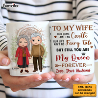 Personalized Couple Gift You Are My Queen Forever Mug 31113 thumb 1