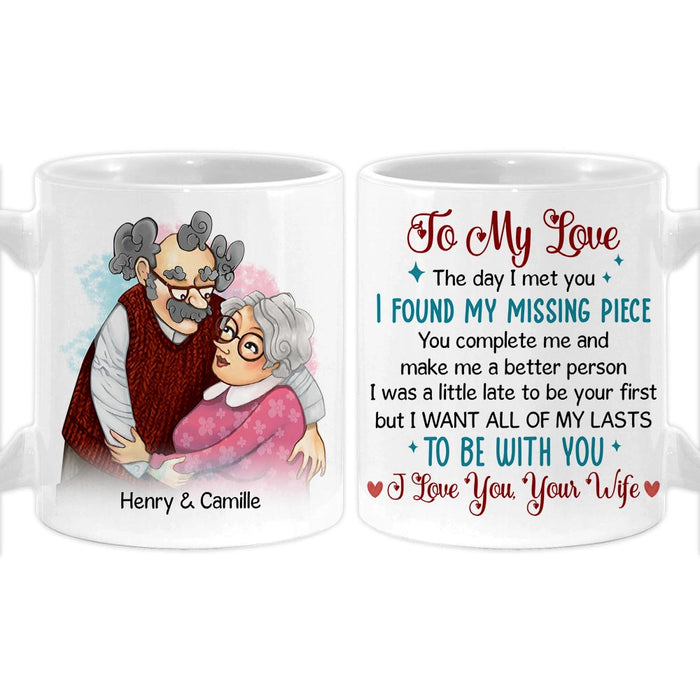 Personalized Couples Gift The Day I Met You Mug 31118 1