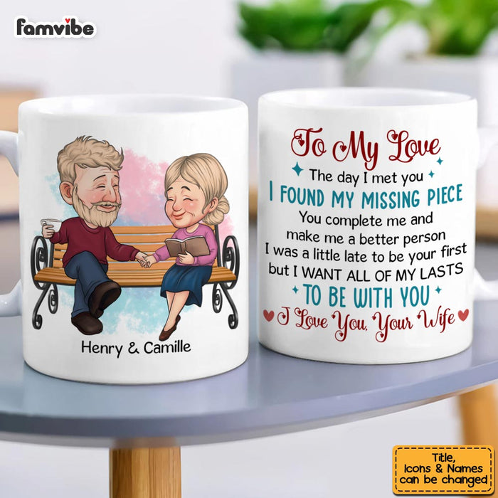 Personalized Couples Gift The Day I Met You Mug 31120 1