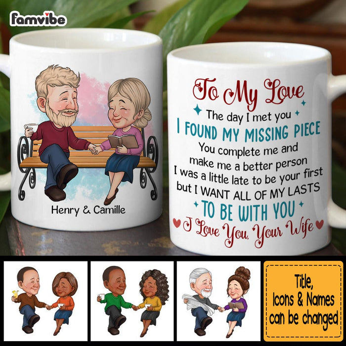 Personalized Couples Gift The Day I Met You Mug 31120 1