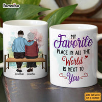 Personalized Couple My Favorite Place In All The World Is Next To You Mug 31134 thumb 1