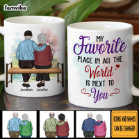 Personalized Couple My Favorite Place In All The World Is Next To You Mug 31134 thumb 1