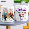 Personalized Couple My Favorite Place In All The World Is Next To You Mug 31135 1