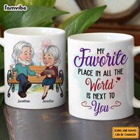 Personalized Couple My Favorite Place In All The World Is Next To You Mug 31135 thumb 1