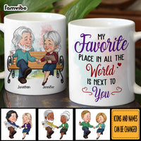 Personalized Couple My Favorite Place In All The World Is Next To You Mug 31135 thumb 1