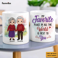 Personalized Couple My Favorite Place In All The World Is Next To You Mug 31136 thumb 1