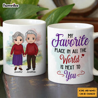 Personalized Couple My Favorite Place In All The World Is Next To You Mug 31136 thumb 1