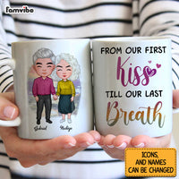 Personalized Couple From Our First Kiss Mug 31139 thumb 1