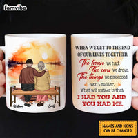 Personalized Couple Gift What Will Matter is that I Had You And You Had Me Mug 31143 thumb 1