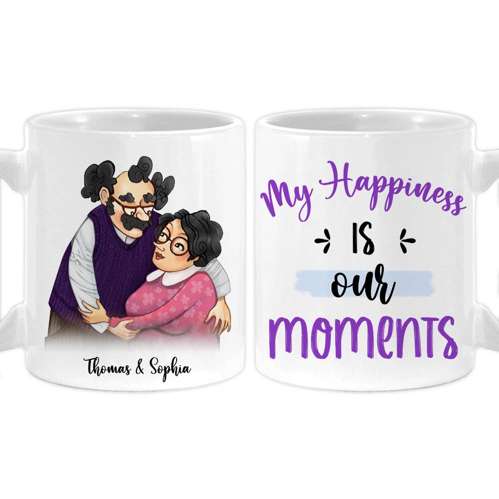 Personalized Couple Gift My Happiness Mug 31150 Primary Mockup
