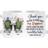 Personalized Couple Gift Thank You For Being The Reason Behind My Happiness Mug 31164 1