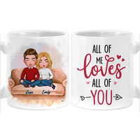 Personalized Couple Gift All Of Me Loves All Of You Mug 31167 thumb 1