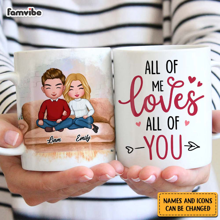 Personalized Couple Gift All Of Me Loves All Of You Mug 31167 1