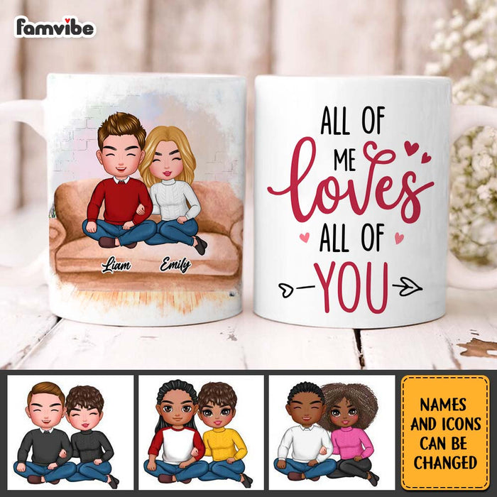 Personalized Couple Gift All Of Me Loves All Of You Mug 31167 1