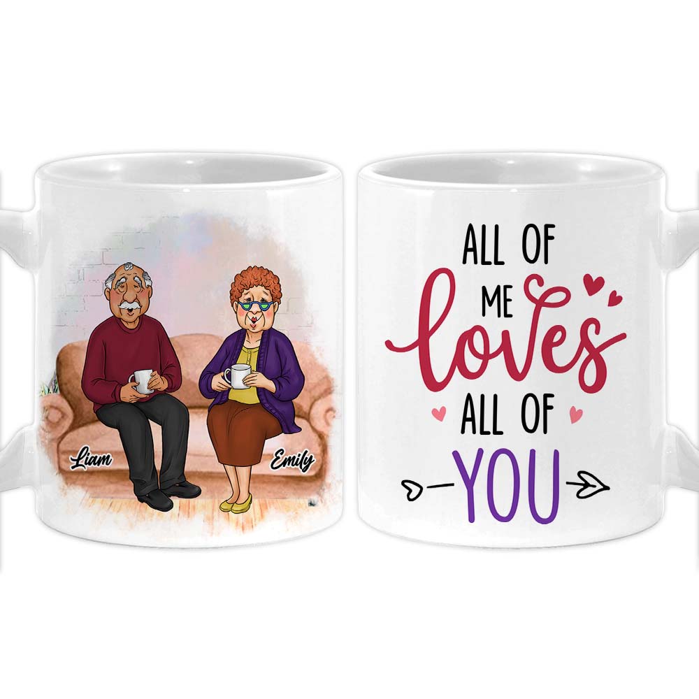Personalized Couple Gift All Of Me Loves All Of You Mug 31168 Primary Mockup