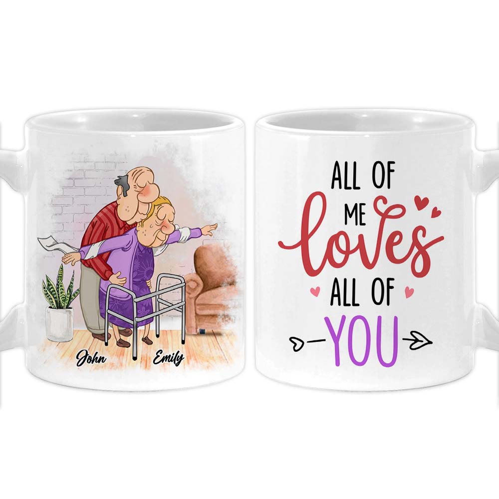 Personalized Couple Gift All Of Me Loves All Of You Mug 31169 Primary Mockup