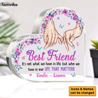 Personalized Gift For Friends Who We Have in Our Life Acrylic Plaque 31170 thumb 1