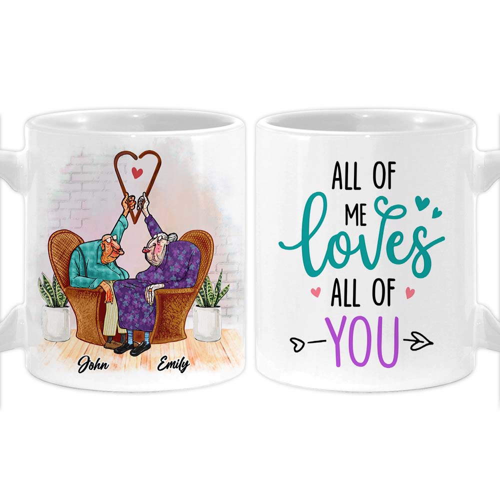 Personalized Couple Gift All Of Me Loves All Of You Mug 31171 Primary Mockup