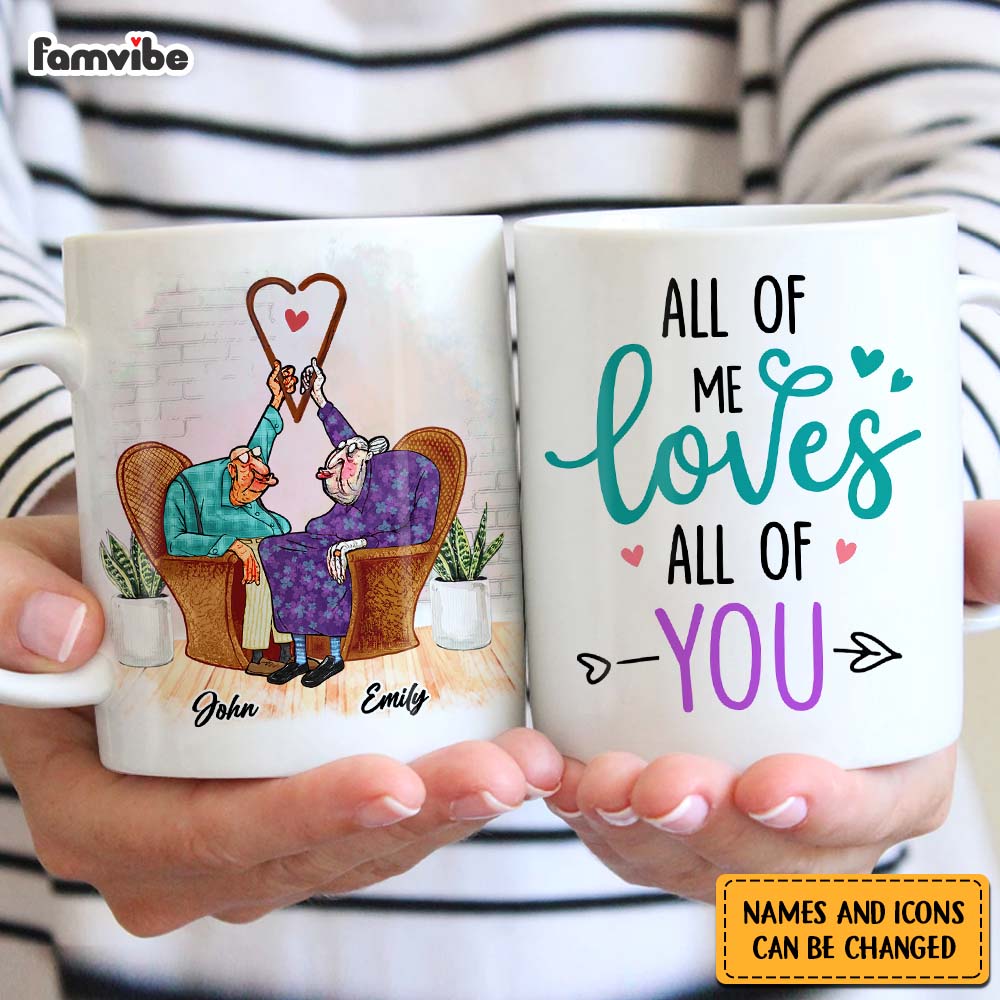 Personalized Couple Gift All Of Me Loves All Of You Mug 31171 Primary Mockup