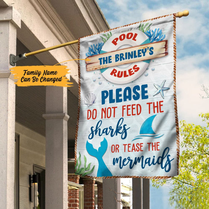 Personalized Pool Funny Garden Flag JN243 85O47 1