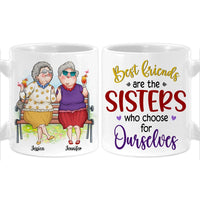 Personalized Friend Gift Sisters We Choose For Ourselves Mug 31181 thumb 1