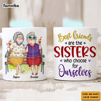 Personalized Friend Gift Sisters We Choose For Ourselves Mug 31181 thumb 1