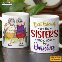 Personalized Friend Gift Sisters We Choose For Ourselves Mug 31181 thumb 1