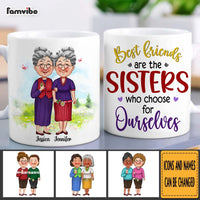 Personalized Friend Gift Sisters We Choose For Ourselves Mug 31184 thumb 1