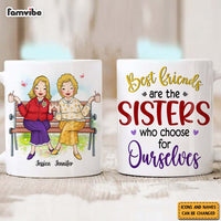 Personalized Friend Gift Sisters We Choose For Ourselves Mug 31185 thumb 1