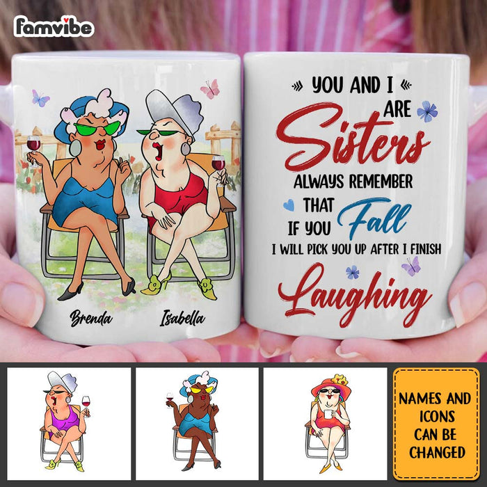 Personalized Friend Gift I Will Pick You Up After I Finish  Laughing Mug 31187 1