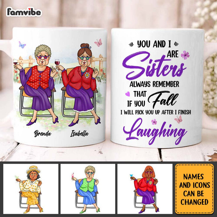 Personalized Friend Gift I Will Pick You Up After I Finish  Laughing Mug 31188 1