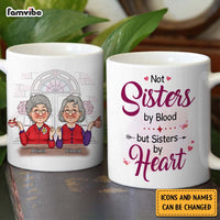 Personalized Friend Gift Sisters By Heart Mug 31193 thumb 1