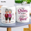 Personalized Friend Gift Sisters By Heart Mug 31194 1