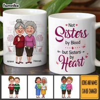 Personalized Friend Gift Sisters By Heart Mug 31194 thumb 1