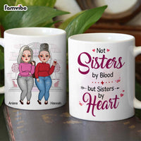 Personalized Friend Gift Sisters By Heart Mug 31196 thumb 1
