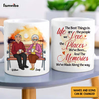 Personalized Gift For Couples The Memories We've Made  Along The Way Mug 31200 thumb 1