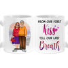 Personalized Couple From Our First Kiss Mug 31205 1