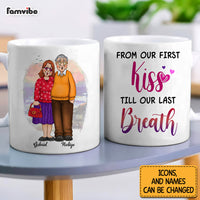 Personalized Couple From Our First Kiss Mug 31205 thumb 1