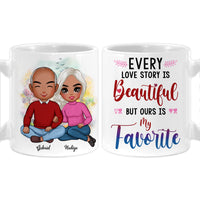 Personalized Couple Gift Every Love Story Is Beautiful But Ours Is My Favorite Mug 31206 thumb 1