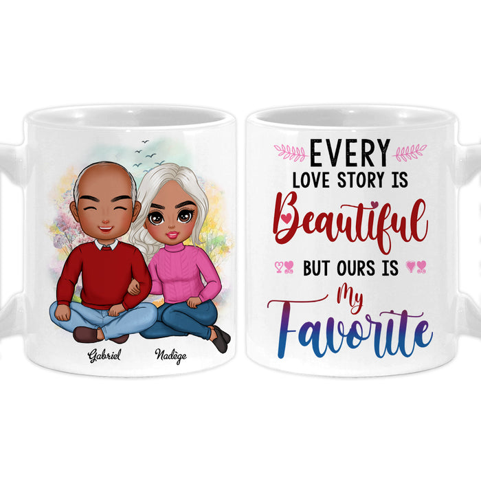 Personalized Couple Gift Every Love Story Is Beautiful But Ours Is My Favorite Mug 31206 1