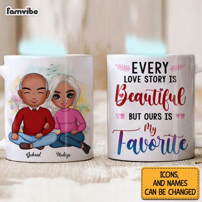 Personalized Couple Gift Every Love Story Is Beautiful But Ours Is My Favorite Mug 31206 1