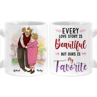 Personalized Couple Gift Every Love Story Is Beautiful But Ours Is My Favorite Mug 31208 thumb 1