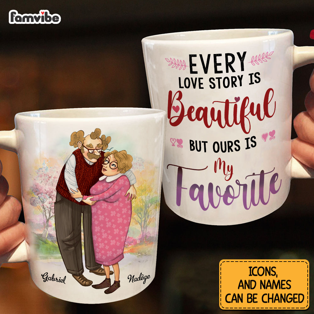 Personalized Couple Gift Every Love Story Is Beautiful But Ours Is My Favorite Mug 31208 Primary Mockup